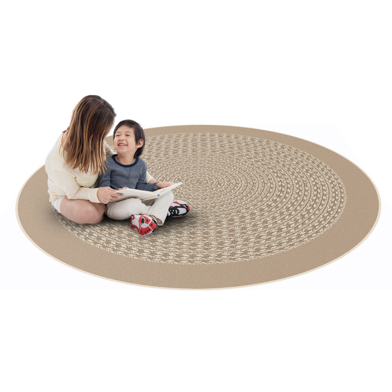 Like Home by Joy Carpets Area Rug, Round 5'4"