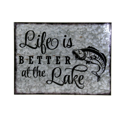 Rustic Wall Decor on Metal