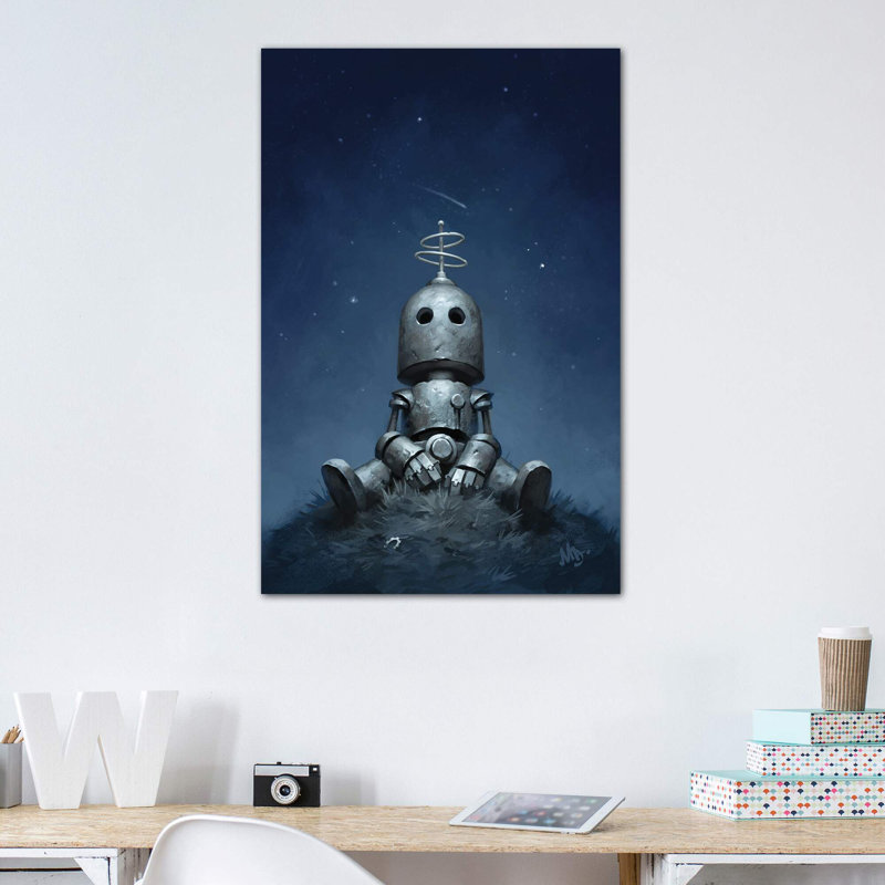 Décoration murale pour enfants Interval, Toile tendue, H 18 po x l 12 po x 1,5 po
