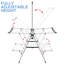 Foldable Gullwing Drying Rack