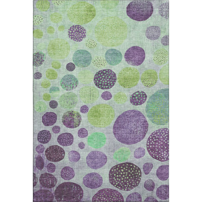 Premium Machine Washable Mayfield AMF1899 Geometric Rug