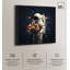«Love The Universe», impression d'art sur toile par Art Remedy-104627840-104627846