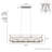 Langwood 6 Light Linear Chandelier-63573979