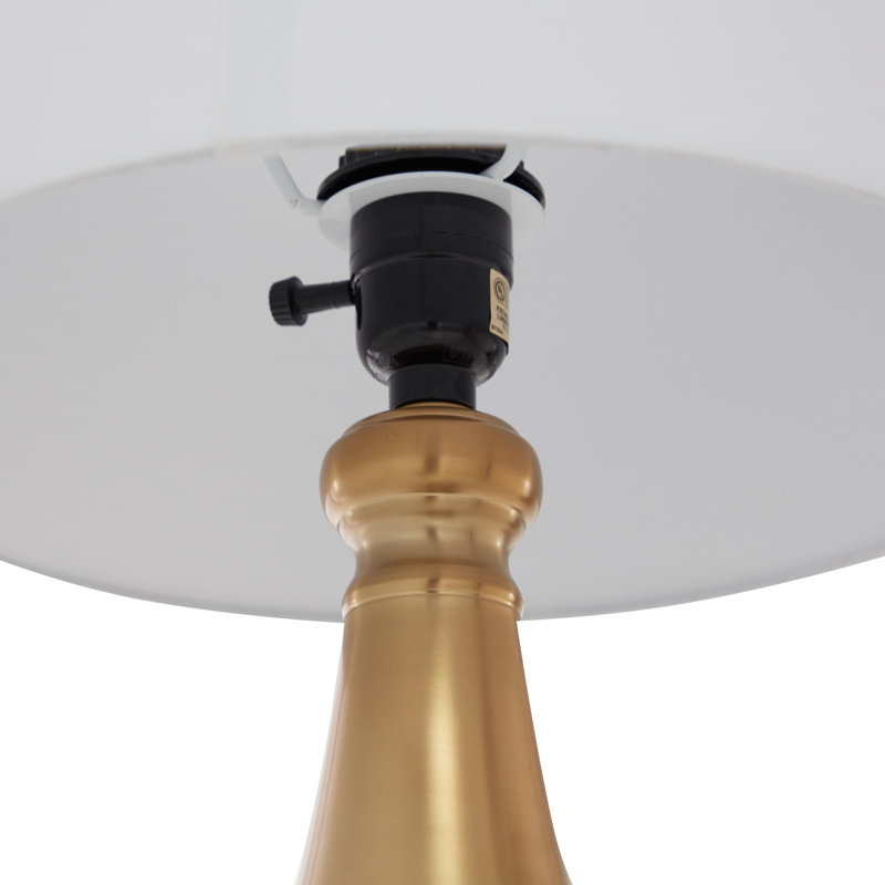 Lampe de table blanche 21 po