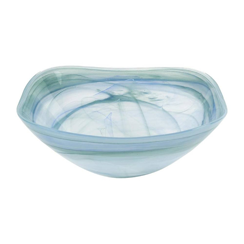 BOL DÉCORATIF EN VERRE D'ALABASTER