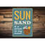 Plaque en aluminium «Coconut Drink»-58217867