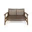 Causeuse d'extérieur en bois d'acacia HAMPTON