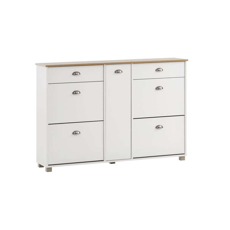 16 Pair Shoe Storage Cabinet