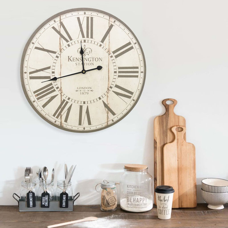 Cuevas MDF Wall Clock