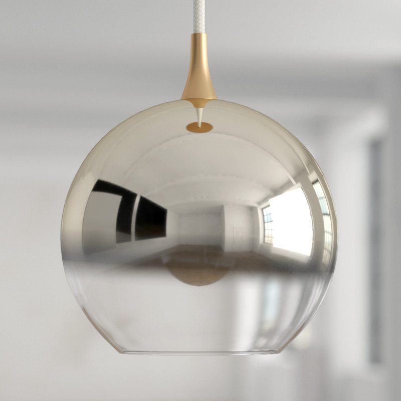 Considine 1 - Light Single Pendant, Satin Gold/Light Gold Ombre
