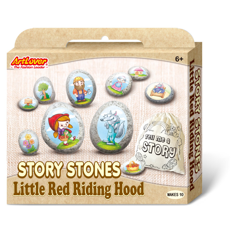 Story Stones - Trois petits cochons, Petit chaperon rouge