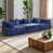 Dark Blue Chenille