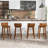 Itsuko  Wood 24.5'' Counter Stool-1480892659
