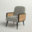 Fauteuil rembourré Sonnet-1340707006