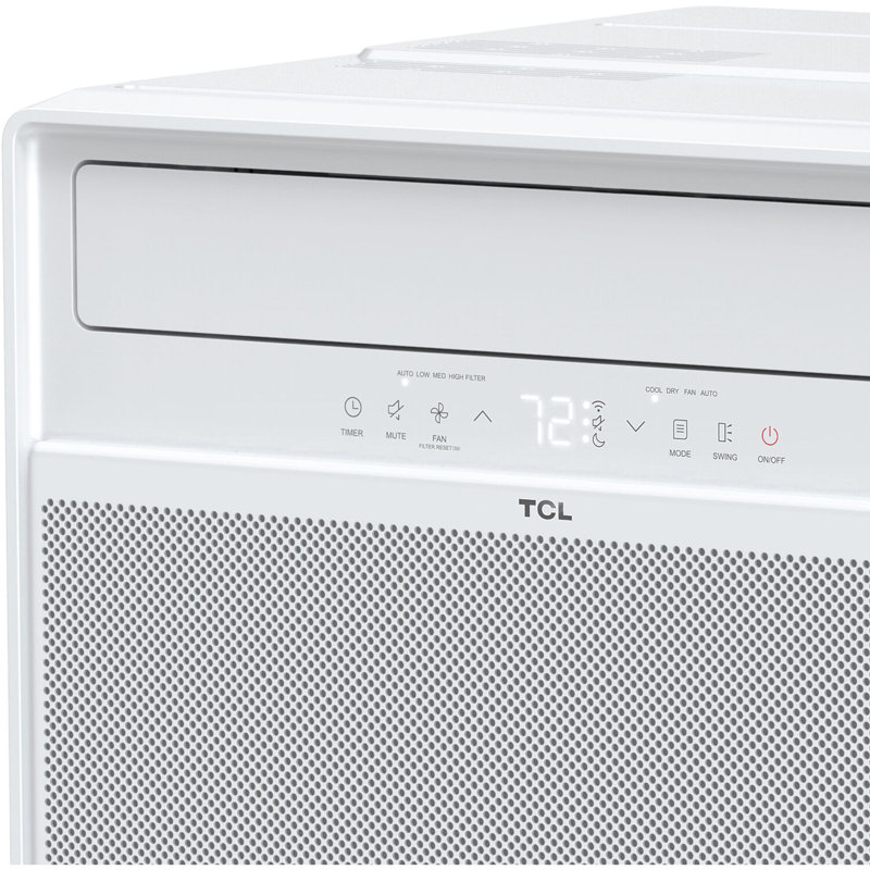 Q-Series 12,000 BTU 550 Sq. Ft. Smart Inverter Window Air Conditioner with Heater, Remote Control & Wi-Fi Compatibility