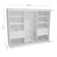 Dalyla 3 Door Sliding Wardrobe-2038064048