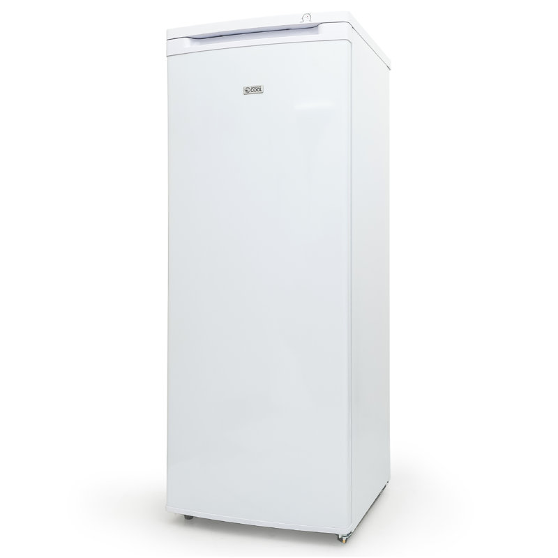 CCFE Series Commercial Cool Portable 6 cu. ft. Undercounter Upright Freezer with Adjustable Temperature Controls, White