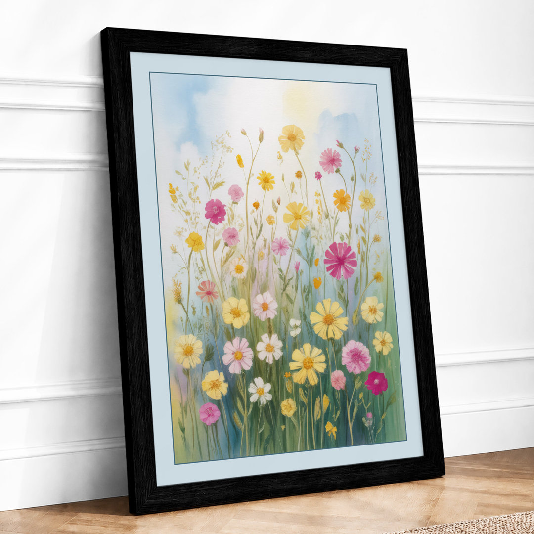 Wildflower Meadow Botanical - Framed Print