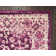 Tapis mauve / ivoire à motif abstrait Kalf