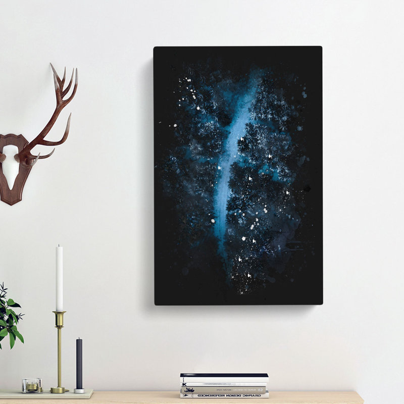 Walking Through the Forest - Wrapped Canvas, 76cm H x 50cm W x 3cm D