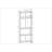 Hollier Geometric Bookcase-1028398867