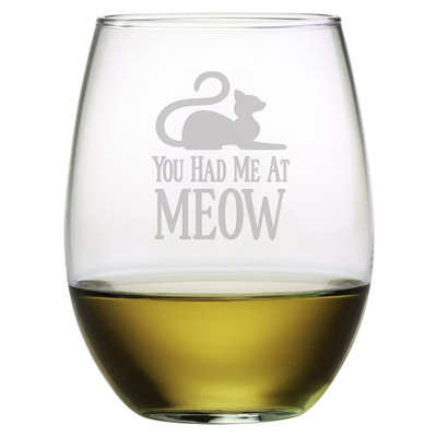 21oz. Handmade Wine Glass Set