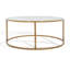 Table basse ronde en marbre Aughnaholle
