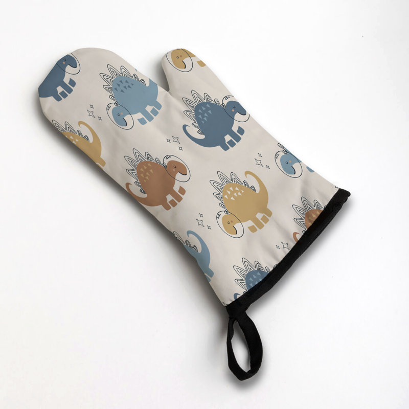 Sergé en coton Space Dino