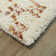Jiya Checkered Ivory Shag Area Rug
