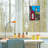 14.5"H London Stained Glass Window Panel