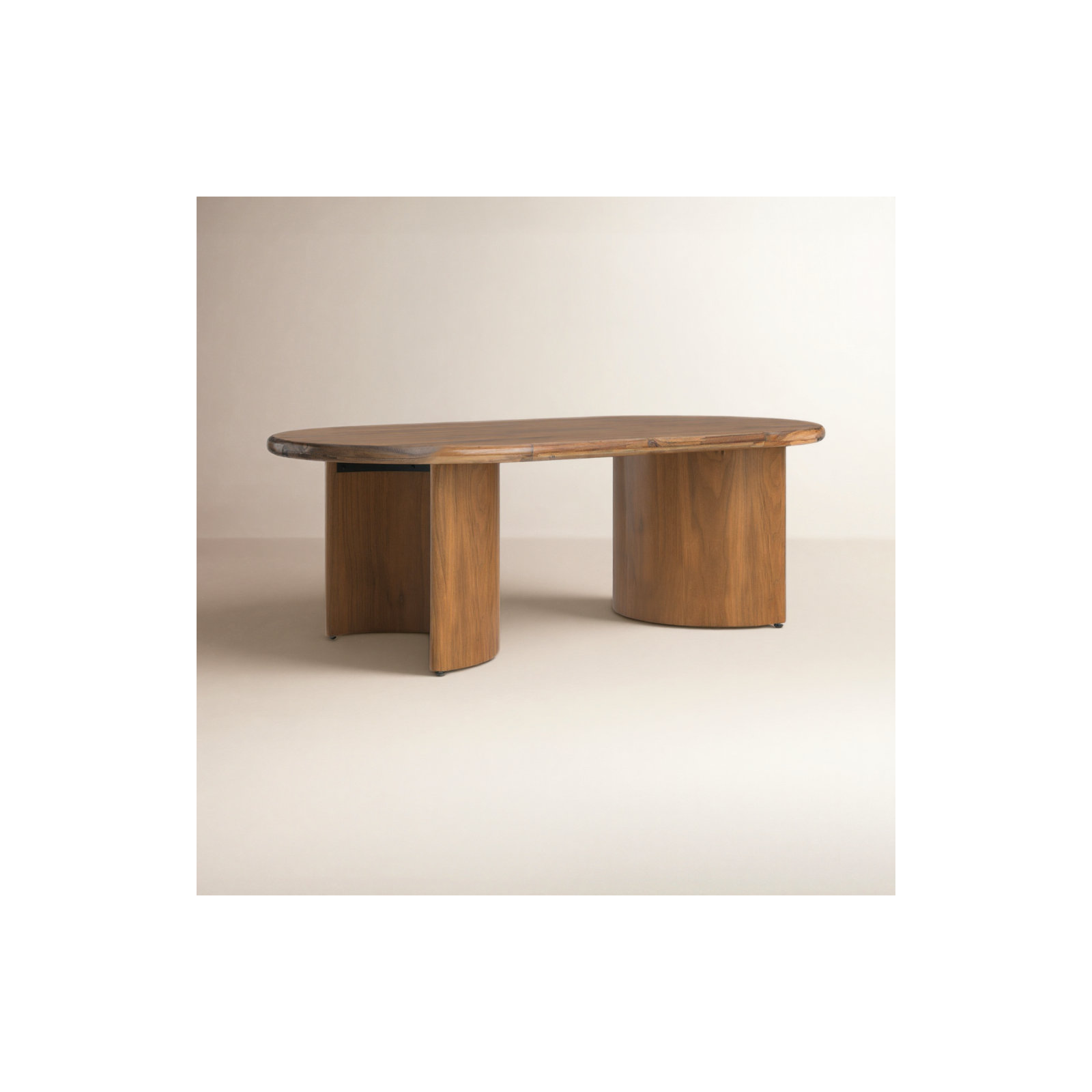 Haiden Single Coffee Table, 17" H x 27" L x 51" W, Brown