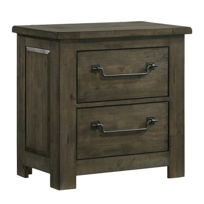 Table de chevet 2 tiroirs Jud