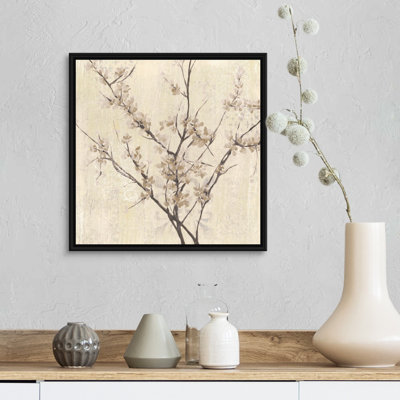 " Neutral Blossoms On Cream I "
