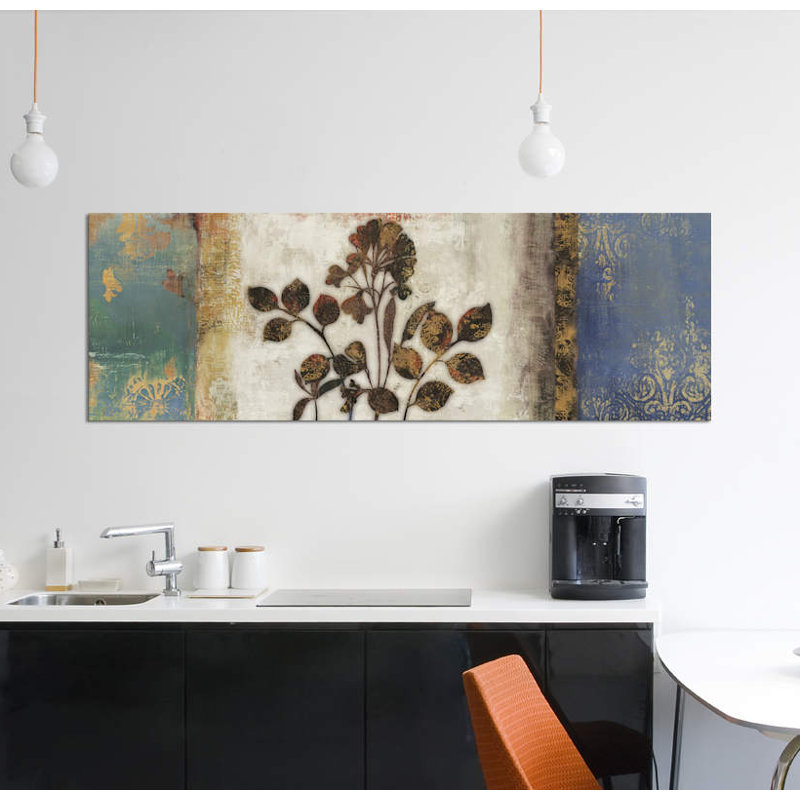 Anthropologie I - impression sur toile tendue, H 24 po x l 72 po x P 1,5 po, Toile tendue