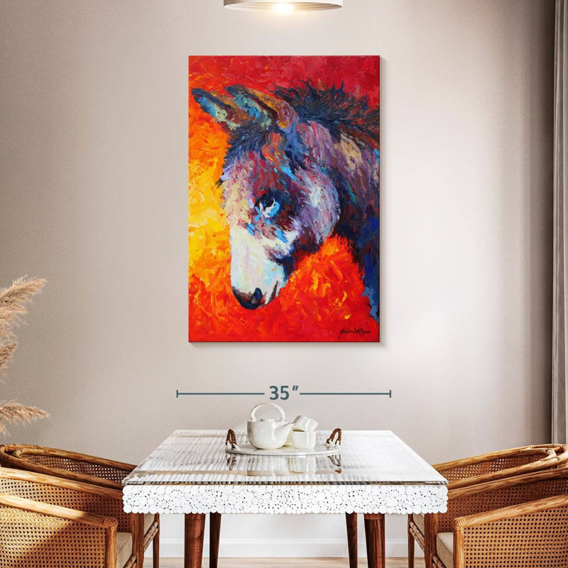 Brampt Donkey II, 48" H x 32" W