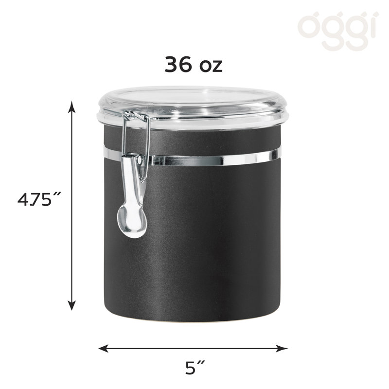 Boîte à pinces en acier inoxydable avec couvercle transparent (H 4,75 po, 36 oz)