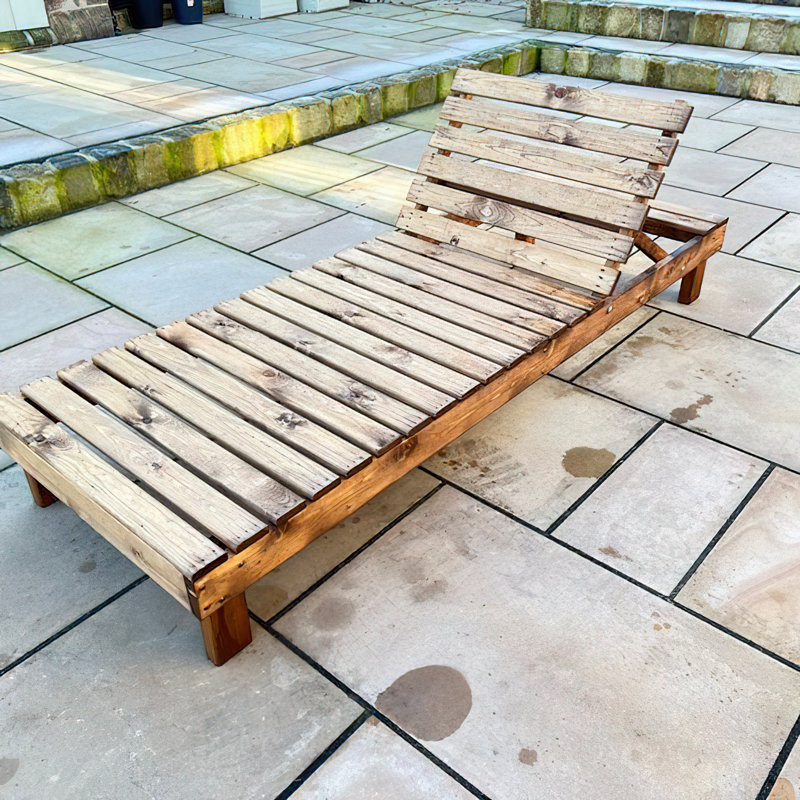 Hadfield 206cm Long Reclining Single Chaise