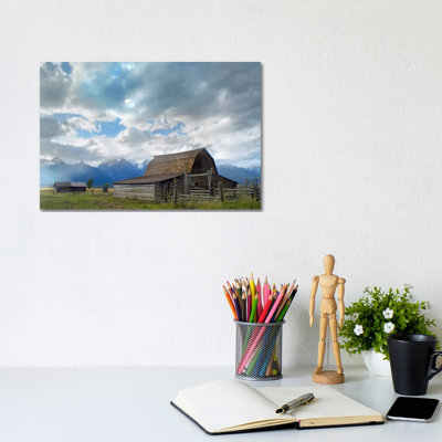 Mormon Row Barn, Grand Teton National Park, Wyoming I by Tim Fitzharris - Gallery-Wrapped Canvas Giclée on Canvas