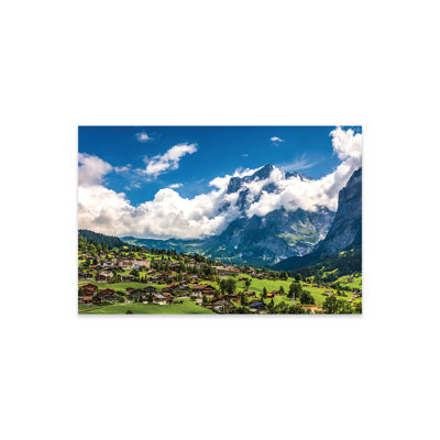 " Switzerland Lauterbrunnen Swiss Alps Village IV " by Alex G Perez