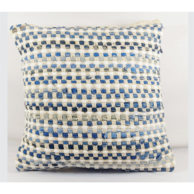 Cahoe Geometric Cotton Pillow Cover