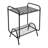 2-Tier Record Player Stand Free Standing Player Stand Record Storage Stand With 4 Foot Pads-986057908