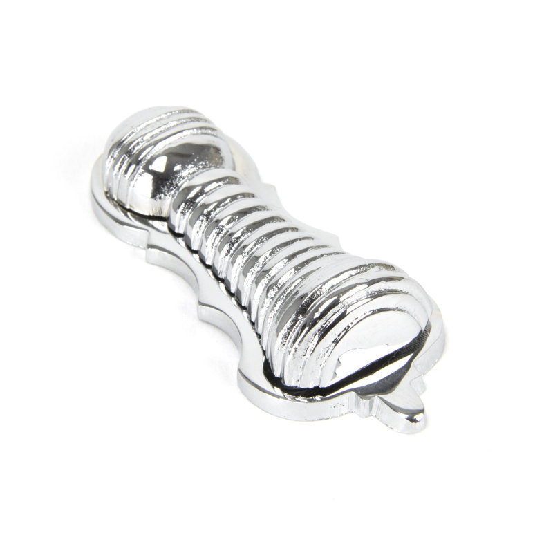 Beehive Escutcheon Door Accessory, Polished Chrome