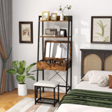 Anbal Dressing Table with Mirror