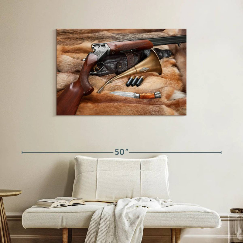 Senne Hunting Things, 26" H x 39" W