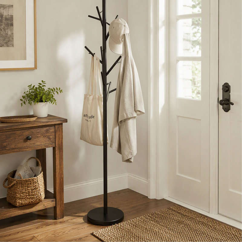 12 " Wide Hall Tree