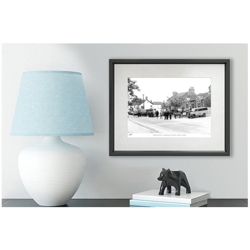 Topcliffe, Annual Gypsy Fair C1960 by Francis Frith - Single Picture Frame Print, 60cm H x 80cm W x 2.3cm D