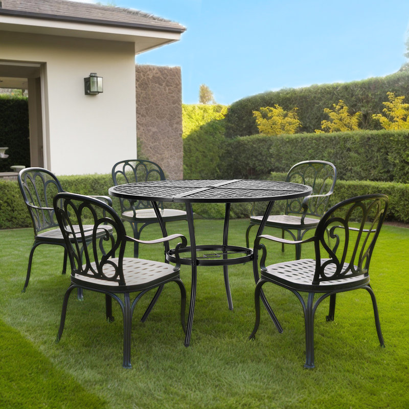 Patio Round Metal Table