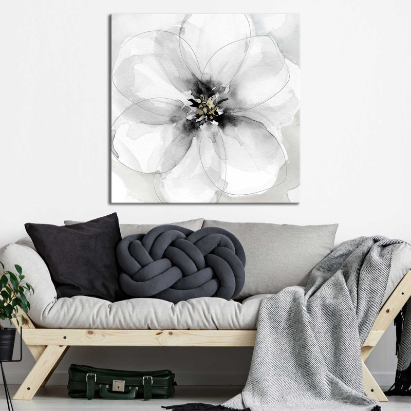 "Bold Beginnings II" par Carol Robinson - Peinture, Toile tendue, H 28 po x l 28 po x P 1,5 po