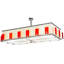 Luminaire suspendu 72 po Quadrato Escalade