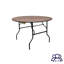 Round Metal Base Dining Table-37553585